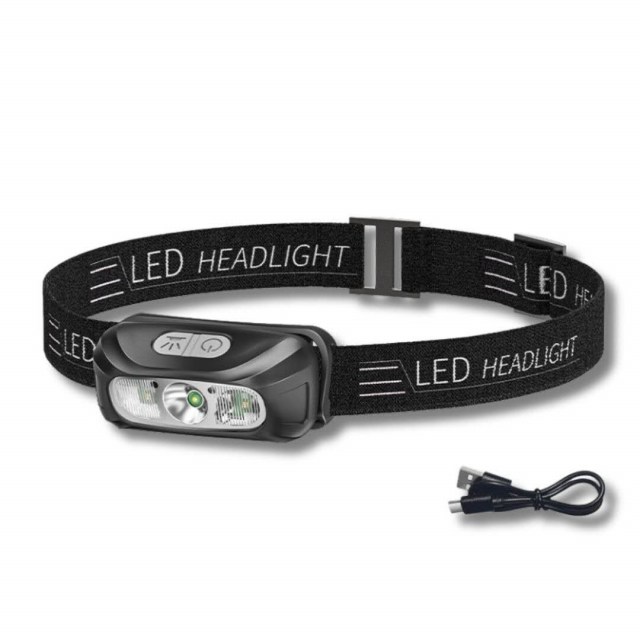 Налобный фонарь сенсорный 800mah